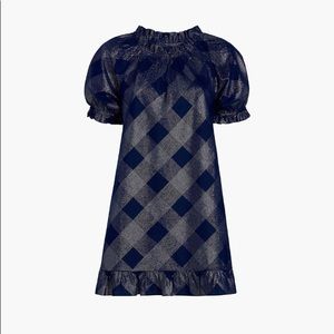 Hill House Home Katherine Navy Glitter Nap Dress Small